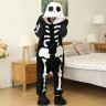 Skelett Jumpsuit Schlafanzug Pyjama Kostüm Onesie