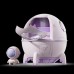 Astronaut Luftbefeuchter mit Raumschiff 2-in-1 Raumklima & Stimmungslicht
