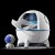 Astronaut blauweiss 