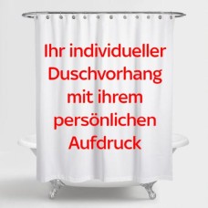 Duschvorhang bedrucken mit Ihrem individuellen Aufdruck