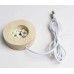 Kristallkugel mit LED-Licht & Fotogravur (eigenes Foto möglich)