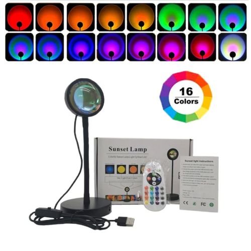 Sunset Lampe 16 Farben Sonnenschein Lampe