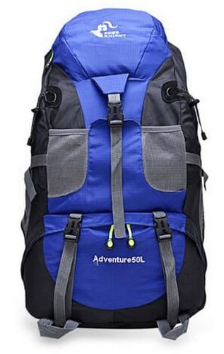 Rucksack 50L Trekking Wandern Outdoor Klettern wasserdicht 6 Farben