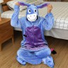 Esel Maultier Jumpsuit Schlafanzug Pyjama Kostüm Onesie