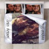 Bettwäsche Duvet bedrucken mit eigenem Foto Baumwolle