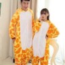 Giraffe Jumpsuit Schlafanzug Pyjama Kostüm Onesie