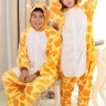 Giraffe Jumpsuit Schlafanzug Pyjama Kostüm Onesie